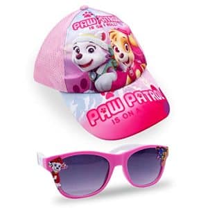 PAW PATROL Cap + Sonnenbrille Mädchen Einheitsgröße ab 3 Jahren